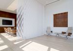 Lamelgardiner, SG 2900, Multi Visio, room shot ""Office Gehrke econ in the Torhaus", Hannover, Germany, Vertical Waves