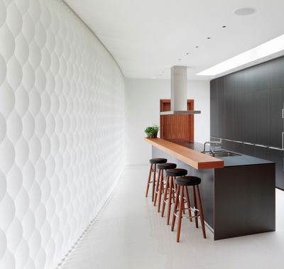 Lamelgardiner, SG 2950, Multi Visio, Room shot "Highgate Home", London, UK, Vertical Waves