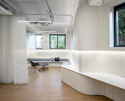 Curtain Systems, SG 6970, Colorama 2, Mediabrands Headquarters, Madrid, Spain
