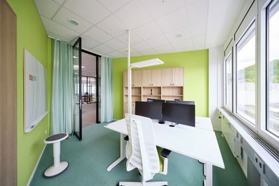 Hand Operated Curtain Track Systems, SG 6870, Colorama Acoustic, Interstuhl Liveroom, Messstetten-Tieringen, Germany