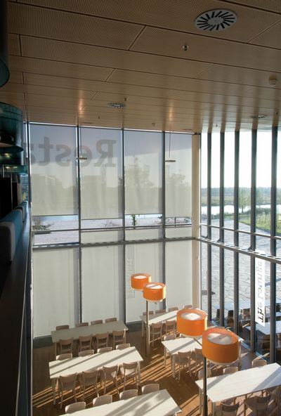 Rullegardiner, Multiscreen 1-10%, Room Shot "The Strip", High Tech Campus Eindhoven, NL