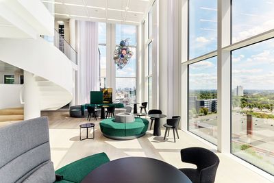 Gardinsystemer, SG 5600, Colorama 2, SAP Skylobby, Eschborn, Germany