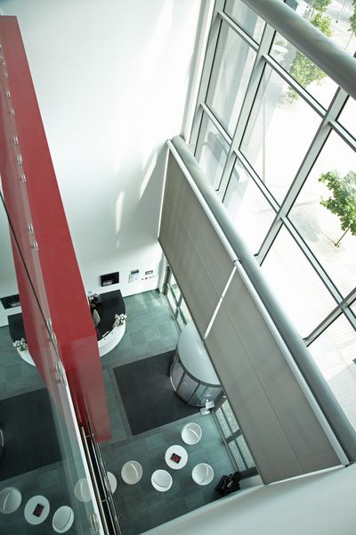 Rullegardiner, Multiscreen 1-10%, Room shot " Northern Design Centre", Gateshead, United Kingdom